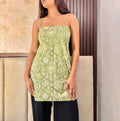 Mehek Floral Strappy Top